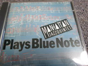 【送料無料】中古CD ★MANHATTAN JAZZ QUINTET/Plays Blue Note ☆マンハッタンジャズクインテット K32Y 8230