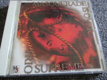【送料無料】中古CD ★TRIO SUPREME/MASQUERADE IS OVER ☆トリオ・シュープリーム MECJ-30016_画像1