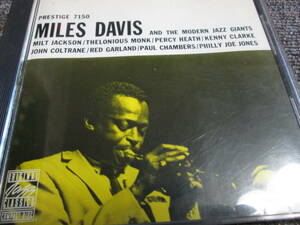 【送料無料】中古CD ★MILES DAVIS AND THE MODERN JAZZ GIANTS ☆マイルス・デイヴィス OJCCD-347-2
