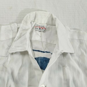 SERVICE BOWLING SHIRT ボーリング　シャツ　ボーリングシャツ　vintage　ビンテージ　60's usa　フロッキープリント　pepsicola レーヨン