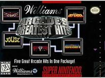 ★送料無料★北米版 スーパーファミコン Williams Arcade's Greatest Hits SNES ウィリアムス アーケード_画像1