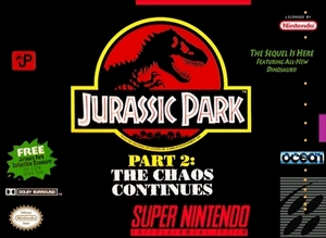 ★送料無料★北米版 スーパーファミコン SNES Jurassic Park 2 ジュラシック 2