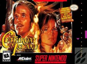 ★送料無料★北米版 スーパーファミコン SNES Cutthroat Island カットスロートアイランド