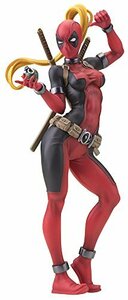 【中古】 コトブキヤ MARVEL美少女 MARVEL UNIVERSE レディ・デッドプール 1/7スケール PVC製