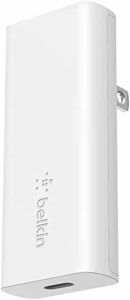 【中古】 Belkin 充電器 USB-C 20W PD 急速充電 GaN 窒化ガリウム 折りたたみ式プラグ iPhon