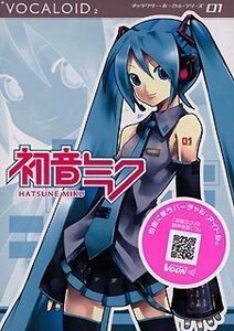 [ used ] VOCALOID2 HATSUNE MIKU Vocaloid Hatsune Miku 