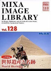 [ used ] MIXA my The IMAGE LIBRARY Vol.128 World Heritage . name trace 