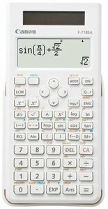 【中古】 キャノン 関数電卓 F-718SA-WH ホワイト 4298B001