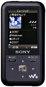 【中古】 SONY ウォークマン Sシリーズ FMラジオ内蔵 ノイズキャンセリング機能 8GB ブラック NW-S718