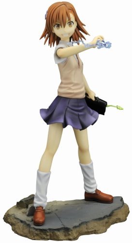 【中古】コトブキヤ とある魔術の禁書目録 御坂 美琴 1/8スケールPVC塗装済み完成品, おもちゃ, ゲーム, プラモデル, その他