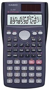 【中古】 CASIO カシオ 関数電卓 2桁表示 199関数 10桁 FX-290-N