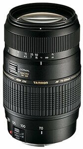 【中古】 Tamron 望遠ズームレンズ AF70-300mm F4-5.6 Di MACRO キャノン 用 フルサイズ