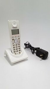 [ used ] Panasonic extension cordless handset white KX-FKN525-W