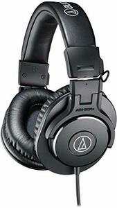 【中古】 audio technica オーディオテクニカ プロフェッショナルモニターヘッドホン ATH-M30x ブラ