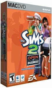 【中古】 The Sims 2 Open for Business Expansion Pack Mac 輸入版