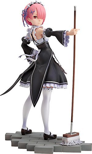 [Used] Re:ZERO -Starting Life in Another World- Ram 1/7 scale ABS & PVC painted finished figure, toy, game, Plastic Models, others