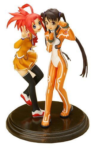 [Used] Space Stellvia Shima Katase & Alisa Glennorth (1/8 PVC painted finished product), toy, game, Plastic Models, others