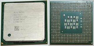 【中古】 intel Pentium 4 3GHz 512/800 CPUプロセッサー - SL6WK