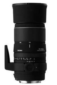 【中古】 SIGMA シグマ 135-400mm F4.5-5.6 APO DG キャノン 用