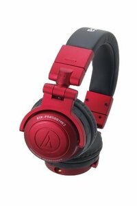 【中古】 audio technica オーディオテクニカ 密閉型DJモニターヘッドホン 着脱コードタイプ レッド AT