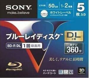 【中古】 SONY BD-R DL 50G 録画用 5BNR2VDPS2