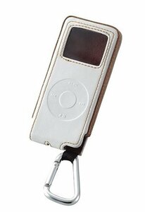 [ б/у ] Elecom iPod nano для soft кожанный кейс < белый > AVD-LCANNWH