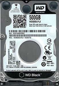 【中古】 wd5000lplx-00zntt0?DCM ha0tjab wxg1?a Western Digital 5