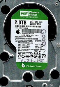 【中古】 Western Digital wd20eads-42r6b0?2tb SATA DCM harcnv2abb