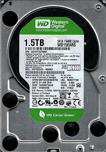 【中古】 Western Digital 1.5?TB wd15ears-00s8b1?DCM harnht2aab w