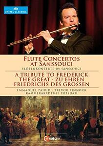 【中古】 Flute Concertos at Sanssouci [DVD] [輸入盤]