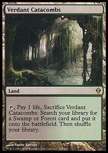 【中古】 Magic: the Gathering - Verdant Catacombs (229) - Zendik