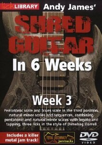 【中古】 Andy James Shred Guitar in 6 Weeks: Week 3 [DVD] [輸入盤]