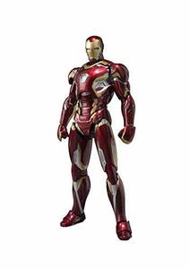 【中古】 S.H.フィギュアーツ アベンジャーズ アイアンマン マーク45 約155mm ABS&PVC&ダイキャスト製