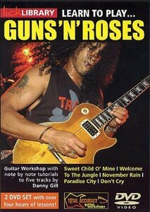 【中古】 Learn To Play Guns 'N' Roses [DVD]