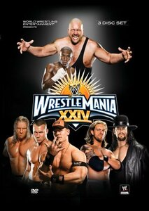 【中古】 WWE レッスルマニア 24 (3枚組) [DVD]