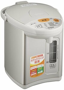 【中古】 象印 電動ポット 2.2L グレー CD-WX22-HA