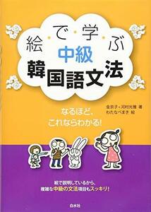 【中古】 絵で学ぶ中級韓国語文法