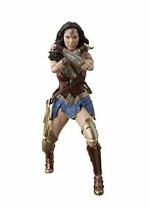 【中古】 S.H.フィギュアーツ ワンダーウーマン (JUSTICE LEAGUE) 約150mm ABS&PVC製 塗