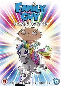【中古】 Family Guy Season 18 [DVD-PAL方式 日本語無し] (輸入版)