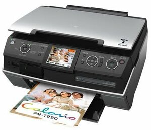 【中古】 EPSON エプソン カラリオ プリンタ PM-T990