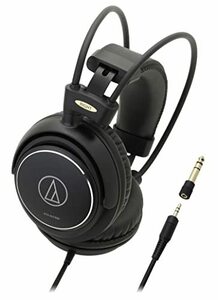 【中古】 audio technica オーディオテクニカ ダイナミックヘッドホン ATH-AVC500 ブラック