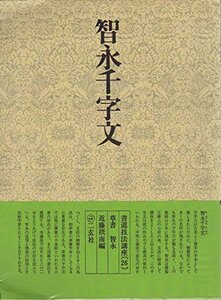 【中古】 書道技法講座 26 草書 智永千字文 (1974年)