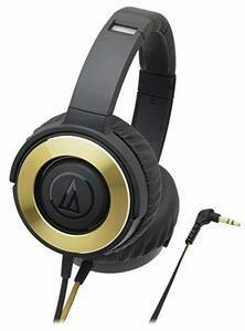 【中古】 audio technica オーディオテクニカ SOLID BASS ポータブルヘッドホン 重低音 ブラック