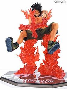 【中古】 ワンピース フィギュアーツZERO ポートガス・D・エース -Battle Ver. 十字火-