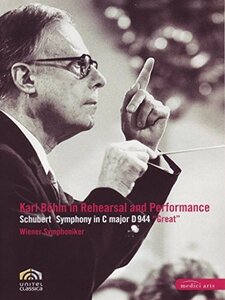 【中古】 Karl Bohm Is Rehearsal & Performance 3 Sym in C [DVD]