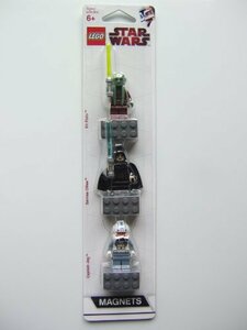 【中古】 LEGO レゴ Star Wars Magnet Set - Kit Fisto Barriss O'Fiai