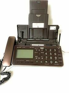 [ used ] SHARP sharp digital cordless FAX cordless handset 1 pcs attaching 1.9GHz DECT basis system brown group UX