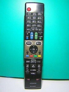 【中古】 シャープ テレビリモコン GA820WJSA