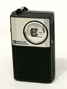 【中古】 National Panasonic ナショナル パナソニック 松下電器産業 R-1018 黒 AM専用ポータ