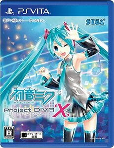 【中古】 初音ミク -Project DIVA- X - PS Vita